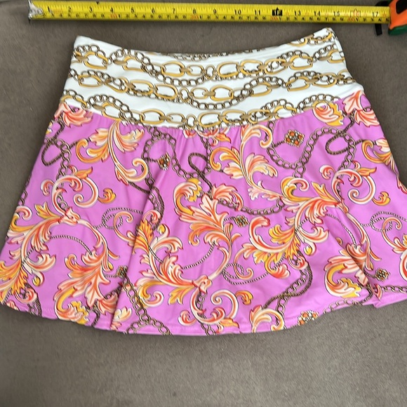 Boston Proper By Carmen Marc Valvo skirted bottom swim medium - Picture 4 of 5